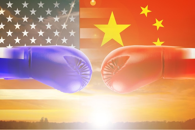 china-versus-unite-state-with-punch-competition-concept_928174-6685