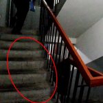 楼梯内深夜惊见血手印 男子连追2楼救回人命