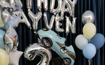 3亿千金坐月未瘦身 亲自上阵为2岁大儿子庆生