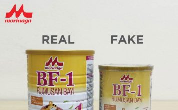 大马惊见冒牌Morinaga奶粉 家长需提高警惕