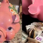 女子花45买二手扑满 拆开惊现8千多现金