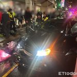 毒驾司机连撞7车 男子舍身救警卡车底喊救我