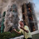 71岁老人目睹妻子失踪 痛苦画面成香港火灾象征