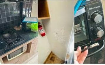 不满服务怒砸酒店房间 情侣留下血迹遭逮捕