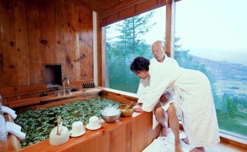 鸳鸯热石浴罕见同框 亲曝与阿姐闺房私密乐趣