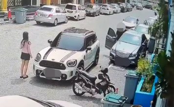 华裔女疑双重泊车爆冲突 马赛地司机遭多人包围