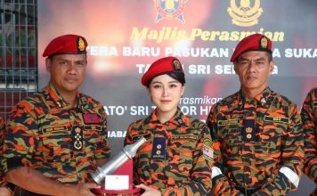 大马网红救灾有功 获颁表扬状