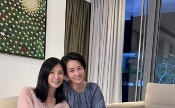 杨采妮与梁咏琪素颜近照曝光 30年姐妹情惹人羡