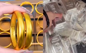 低位囤金高位卖 女子卖黄金银条套现30万