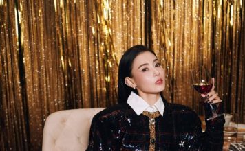 张柏芝“搬家式”现身机场 1人狂扫9件行李赴悉尼