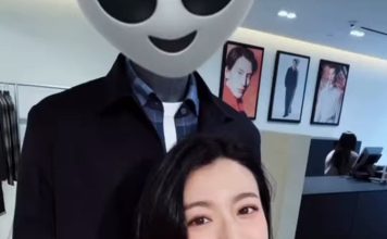 离巢传闻后首现身 视后情人节大方放闪