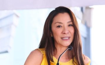 好莱坞众星“朝圣” 杨紫琼留名星光大道变同学会