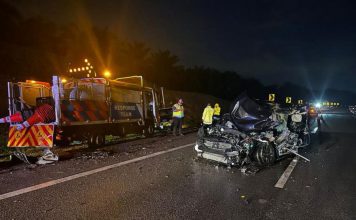 CRV失控打滑连环撞 5岁女童当场毙命