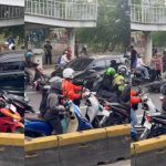 男子逆行连撞多车 遭市民围攻砸窗抓获