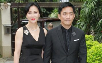 梁朝伟社恐发作 机场检查行李急向老婆求救