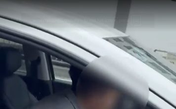 男子疑身体不适 手脚不停抖动仍要开车