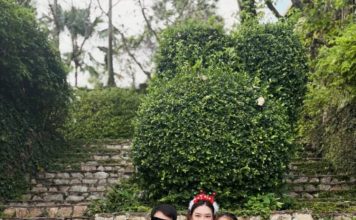 应采儿陪儿子玩主题乐园 好妈妈形象再圈粉