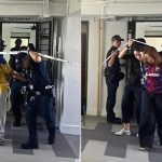 反锁屋内与警僵持5小时 男女涉谋杀案被捕