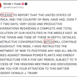 美国总是退缩? 网疯传特朗普“TACO”言论