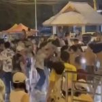 疑与醉酒及吃醋有关 街头爆发青年大乱斗还传枪声