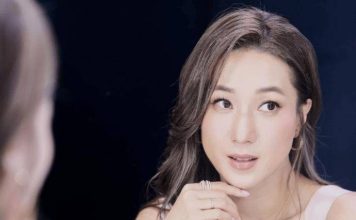 红色泳装亮相 锺嘉欣度假画面太养眼