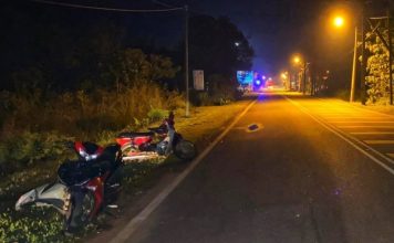 15岁少年骑摩哆炫技 当场失控重摔身亡