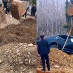 富豪丧礼活埋奔驰豪车 官方介入调查依法追责