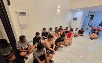 住宅区捣破电诈窝点 27名男女落网助查