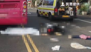 女警发生车祸遭碾毙 肇祸女子却弯腰查看车损