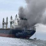 货轮在霍尔木兹海峡遇袭 船体内部发现人体残骸