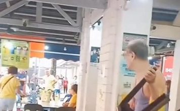 男子在咖啡店内爆冲突 女顾客手臂被误伤