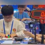 快到肉眼都跟不上 10后神童1秒完成魔方挑战