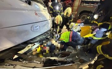 小货车“保龄球式”撞击 一家3口2死1伤
