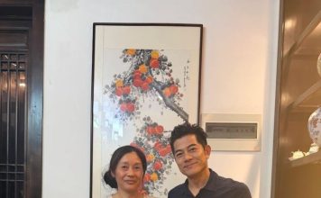 郭富城陪方媛返乡奔丧 外婆一个拥抱看哭网友
