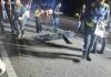 摩哆与轿车凌晨相撞 2人身亡包括一男童