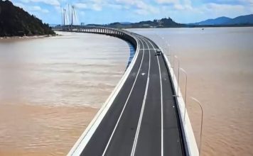 砂拉越四通八达新里程碑 大马最长河流跨桥通车了