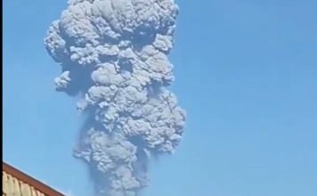 火山剧烈喷发夺命 造成2人死5伤