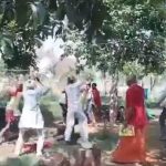 寺庙要求捐粮遭拒 一家5口惨遭恶霸围殴
