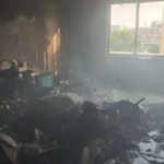 男童办公室玩火酿祸 整间公司被烧成废墟