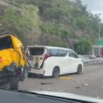 协助爆胎MPV换轮胎 男职员遭货车撞飞身亡