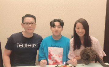 儿子帅到像男团成员 女星一家颜值成焦点