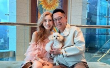 豪门阔太李嘉欣庆生 与老公贴头合照放闪