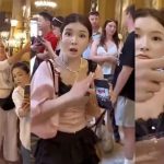 拍照太久引爆冲突 聋哑女网红高举“五星旗照”示不可欺
