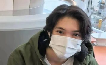 袁咏仪儿子长大了 一头寸发让全网认不出