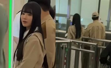 林俊杰机场同框七七 替女友提袋画面曝光