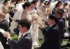 大学博士生办集体婚礼 187对新人获“特别钻戒”