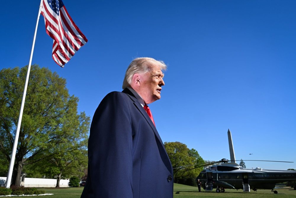 Trump-American-flag