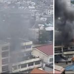 小学突发火灾浓烟四起 9人受伤数百师生紧急疏散