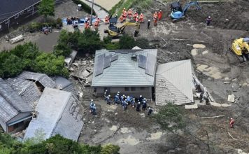 双风暴夹击多地 连环爆发水灾与山崩致3死