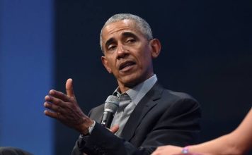 美国前总统突现片场 演员吓到不会说话